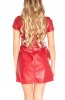ROCHII DIN PIELE - Rochie din piele Thana Red