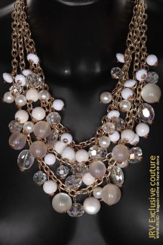 Colier Freya Crem - Magazin online haine de dama Fashion