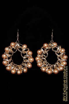Cercei Pearl Golden - Magazin online haine de dama Fashion