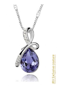 Colier Angel Tear Purple - Magazin online haine de dama Fashion
