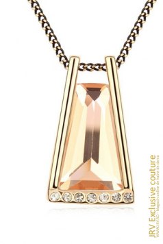Colier Jayleen Light Coffee - Magazin online haine de dama Fashion