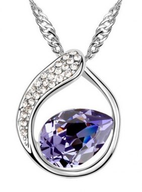 Colier Sady Tanzanite din Colectia de coliere JRV.ro
