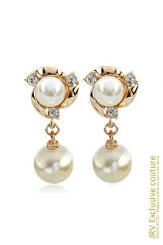 Cercei Anabelle Rose Gold - Magazin online haine de dama Fashion