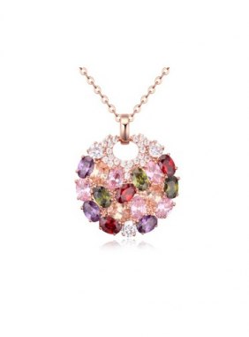 Colier Rahel Rose-Gold din Colectia de coliere JRV.ro
