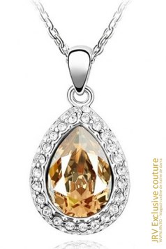 Colier Apolline Champagne - Magazin online haine de dama Fashion