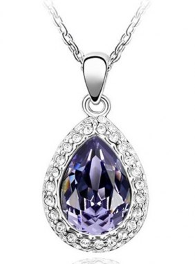 Colier Apolline Purple din Colectia de coliere JRV.ro