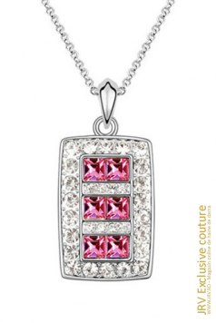Colier Thessa Pink - Magazin online haine de dama Fashion