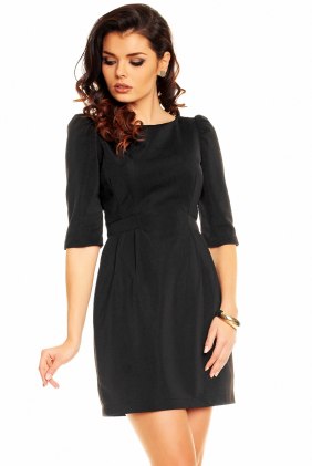 Rochie retro Sammy Neagra din Colectia de SCOASE DIN STOC
