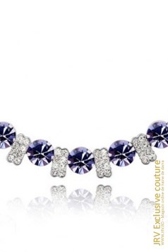 Colier Yasmine Purple - Magazin online haine de dama Fashion