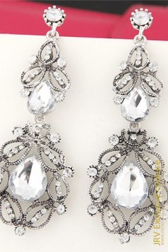 Cercei Vintage Essien White - Magazin online haine de dama Fashion
