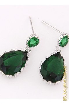 Cercei Anyla Green - Magazin online haine de dama Fashion