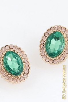 Cercei Divona Green - Magazin online haine de dama Fashion