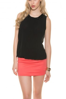 Top Kory Black din Colectia de BLUZE