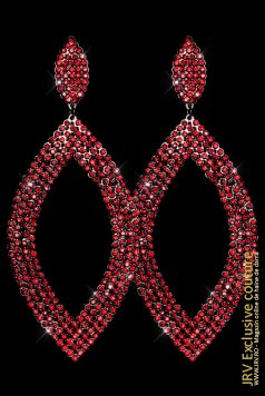 Cercei Alyze Red - Magazin online haine de dama Fashion