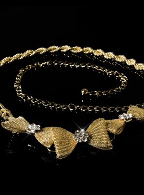 Centura Samya Golden din Colectia de centuri / curele JRV.ro