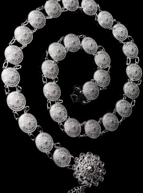 Centura Greek Style Silver din Colectia de centuri / curele JRV.ro