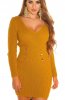 ROCHII TRICOT - Rochie tricot Rohan Mustard
