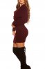 ROCHII TRICOT - Rochie tricot Arha Bordeaux