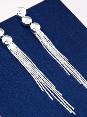 Cercei Dakarai Silver din Colectia de cercei JRV.ro