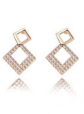 Cercei Tess Light Pink din Colectia de cercei JRV.ro