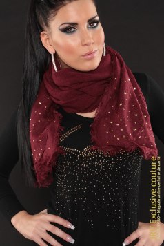 Esarfa Mynea Bordeaux - Magazin online haine de dama Fashion