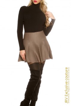 Fusta Dagmar Cappuccino - Magazin online haine de dama Fashion