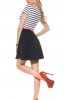 ROCHII RETRO - Rochie retro Rockabilly White