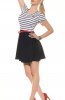 ROCHII RETRO - Rochie retro Rockabilly White
