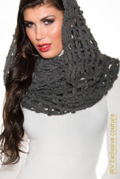Esarfa Baylee Antracit - Magazin online haine de dama Fashion