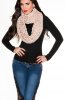 Esarfe / Fulare - Esarfa Baylee Antique Pink