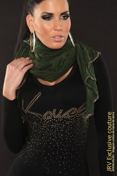 Esarfa Kara Green - Magazin online haine de dama Fashion