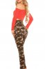 PANTALONI / BLUGI - Pantaloni Highwaist Military