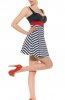 SCOASE DIN STOC - Rochie retro Vera Navi