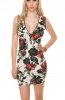 SCOASE DIN STOC - Rochie de zi Zyp White-Red
