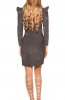 ROCHII ELEGANTE - Rochie eleganta asimetrica Glitter Silver