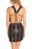 ROCHII ELEGANTE - Rochie eleganta cu efect metalizat Karla Grey