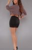 SCOASE DIN STOC - Rochie office Calea Cappuccino