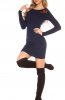 ROCHII TRICOT - Rochie tricot Pavla Dark Blue