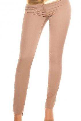 Pantaloni Mosa Cappuccino din Colectia de PANTALONI / BLUGI