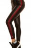 PANTALONI / BLUGI - Pantaloni Leatherlook Red