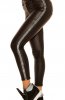 PANTALONI / BLUGI - Pantaloni Leatherlook Silver