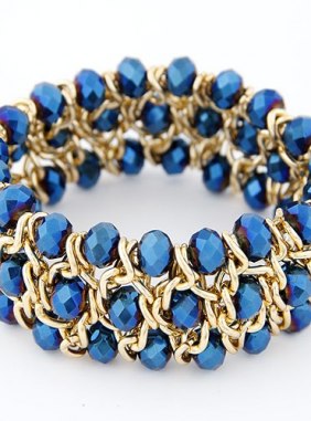Bratara Tanishia Blue din Colectia de bratari JRV.ro