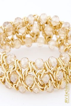 Bratara Tanishia Champagne - Magazin online haine de dama Fashion