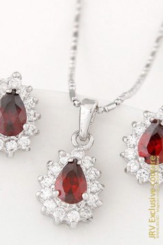 Set Bakari Red - Magazin online haine de dama Fashion