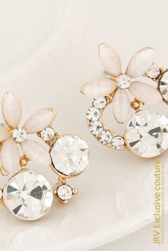 Cercei Jamya White - Magazin online haine de dama Fashion