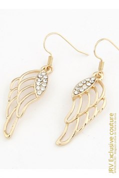 Cercei Angel Wings Golden - Magazin online haine de dama Fashion