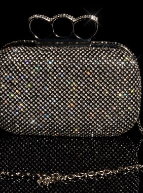 Poseta Glam Black din Colectia de posete de ocazie JRV.ro