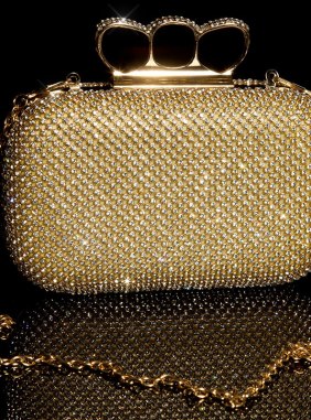 Poseta Glam Golden din Colectia de posete de ocazie JRV.ro