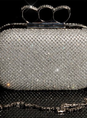 Poseta Glam Silver din Colectia de posete de ocazie JRV.ro