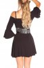 Centuri / Curele - Centura Ybbie Black-Silver